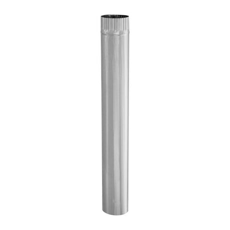 Imperial 3 in. D X 24 in. L Galvanized Steel Furnace Pipe, Pack of 10