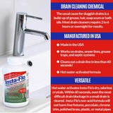 Insta-Flo Crystals Drain Cleaner 1 lb