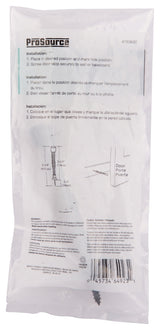 ProSource H61-Z019-PS Light-Duty Door Stop, 3/4" in Dia Base, 3 in Projection, Plastic & Steel, Venetian Bronze