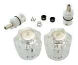 Ace For Delta Clear Sink and Tub and Shower Faucet Rebuild Trim Kit
