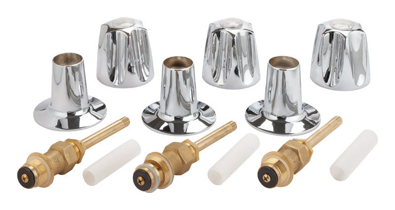 Ace For Pfister Verve Chrome Tub and Shower 3-Handle Remodeling Kit