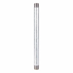 STZ Industries 1/2 in. MIP each X 1/2 in. D Galvanized Steel 11 in. L Nipple