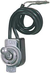 Eaton Wiring Devices 452-BOX Circuit Control, 3/6 A, 125/250 V, SPST, Polycarbonate Housing Material, Silver, Pack of 10