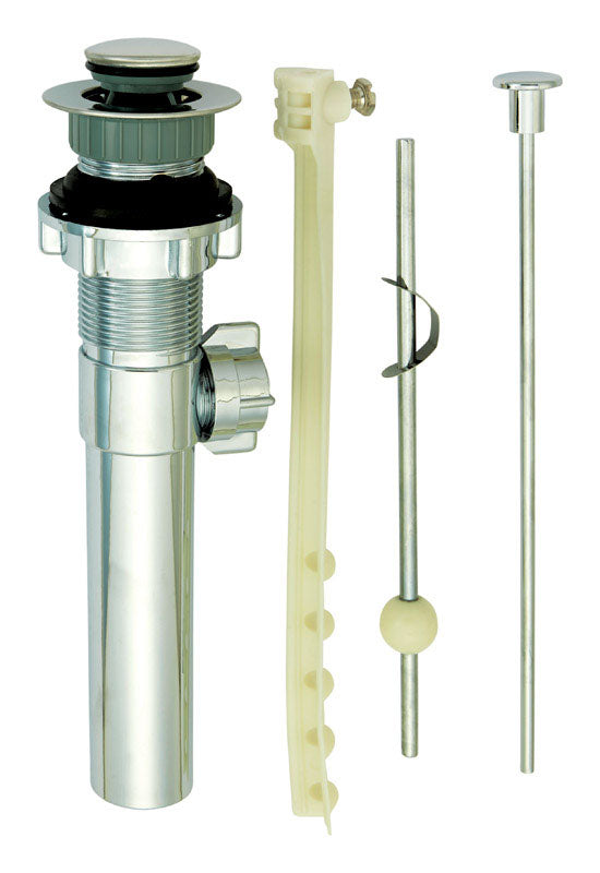 Ace 1-1/4 in. Chrome on ABS Plastic Pop Up Assembly