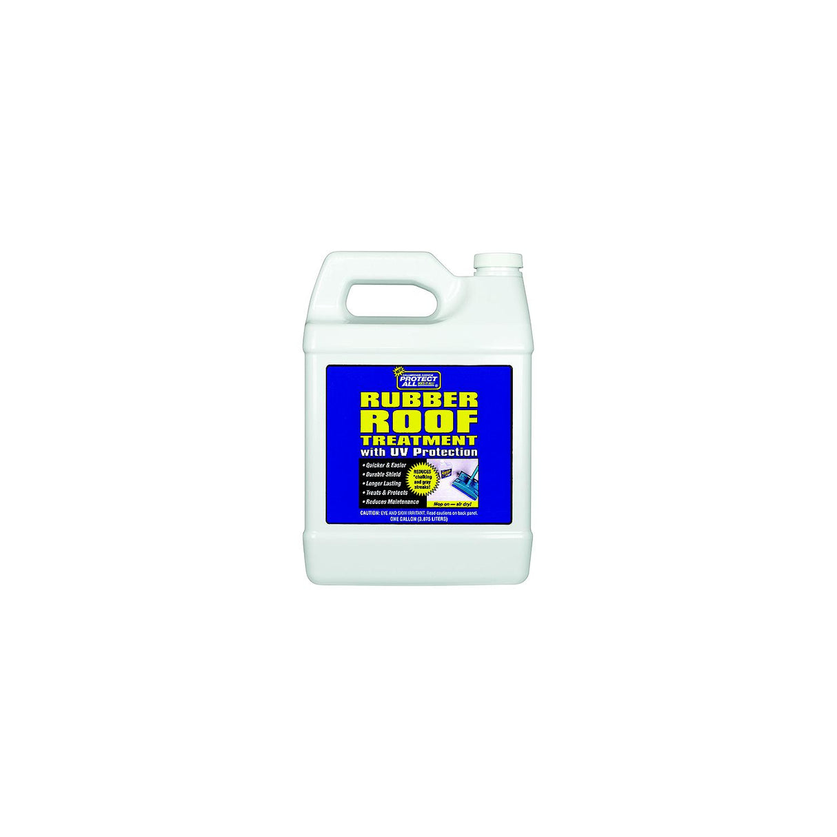 Protect All 68128 Rubber Roof Treatment With UV Blocker, Gal.