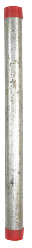 B&K Mueller 1-1/2 in. D X 24 in. L Galvanized Steel Pre-Cut Pipe