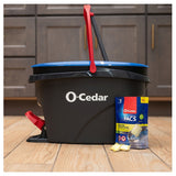 O-Cedar 172400 Hard Floor Cleaner Pacs, 10 oz, Solid, Crisp Citrus, White