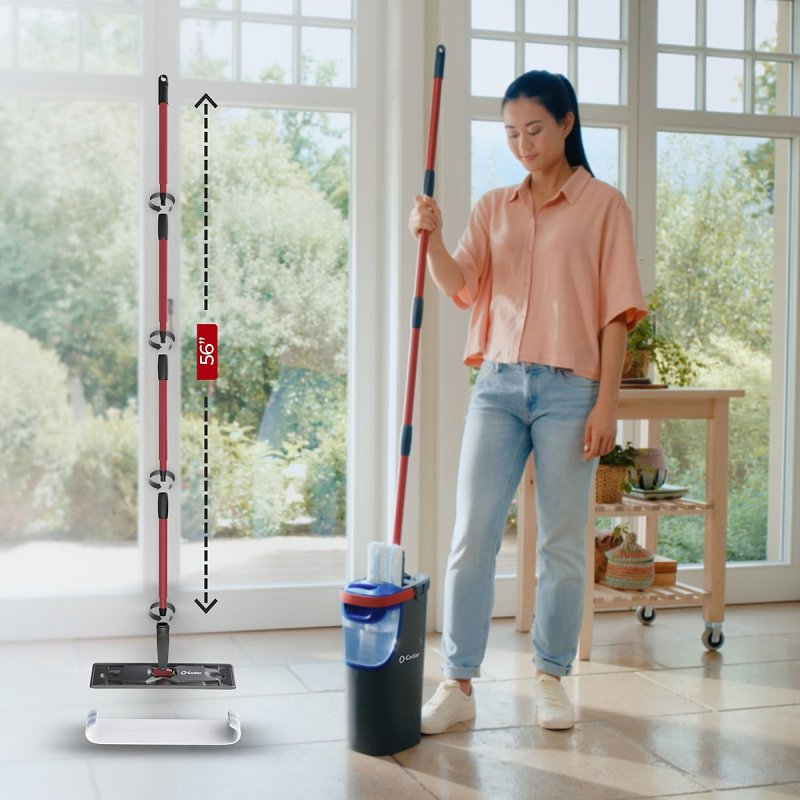 O-Cedar H2pO 175765 Flat Mop System