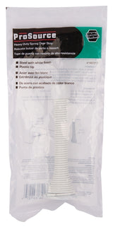 ProSource H62-B048-PS Heavy-Duty Spring, 5/16 in Dia Base, 3-1/8 in Projection, Plastic & Steel, White
