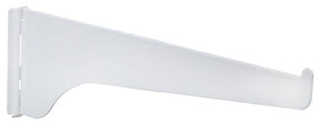 Knape & Vogt 180 180 WH 14 Shelf Bracket, 320 lb, Steel, Pack of 10