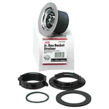 Ace 2-1/2 in. D Chrome Multicolored Plastic Junior Duo Strainer