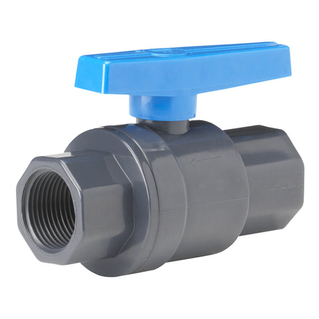 Homewerks 2 in. PVC FIP Ball Valve Full Port Quarter-Turn Lever For Non-Potable Water