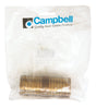 Campbell Red Brass 1.25 in. Insert Couple