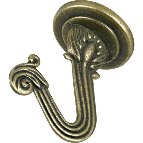 OOK 50342 Swag Hook, Antique Brass, 2/PK