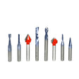 Freud 87-208 General-Purpose CNC Router Bit Set, 8-Cutter