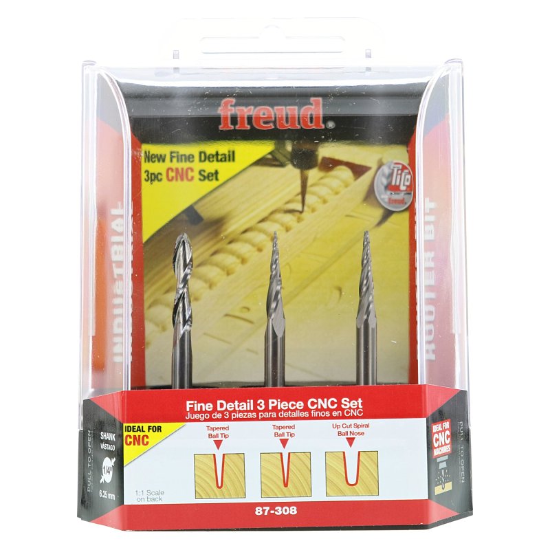 Freud 87-308 Router Bit Set, Carbide
