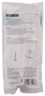 ProSource H62-B043-PS Heavy-Duty Spring, 5/16 in Dia Base, 3-1/8 in Projection, Plastic & Steel, Satin Nickel