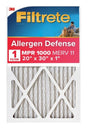 Filtrete 9822-2PK-HDW Air Filter, 30 in L, 20 in W, 1000 um MPR, Pack of 3