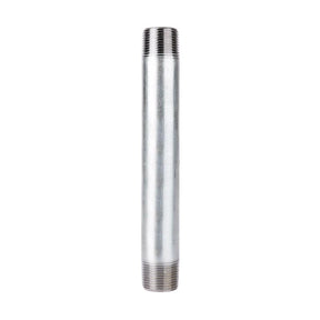 STZ Industries 1-1/4 in. MIP each X 1-1/4 in. D MIP Galvanized Steel 9 in. L Nipple