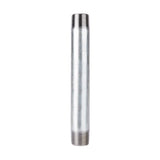 STZ Industries 1-1/2 in. MIP each X 1-1/2 in. D MIP Galvanized Steel 9 in. L Nipple