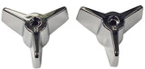 Danco 88432 Faucet Knob Handle, Zinc, Chrome-Plated, For: American Standard Colony Two Handle Tub/Shower Faucets