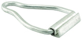 Make-2-Fit PL 14658 Screen Channel Bail Latch, 1-9/16 in L x 1/16 in H Dimensions, Aluminum, Mill, Silver
