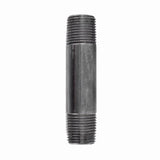 STZ Industries 1/8 in. MIP each X 1/8 in. D MIP Black Steel 3-1/2 in. L Nipple, Pack of 5