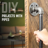 STZ Industries 1/8 in. MIP each X 1/8 in. D MIP Black Steel 3-1/2 in. L Nipple, Pack of 5