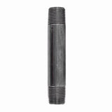 STZ Industries 1/8 in. MIP each X 1/8 in. D MIP Black Steel 4-1/2 in. L Nipple, Pack of 5