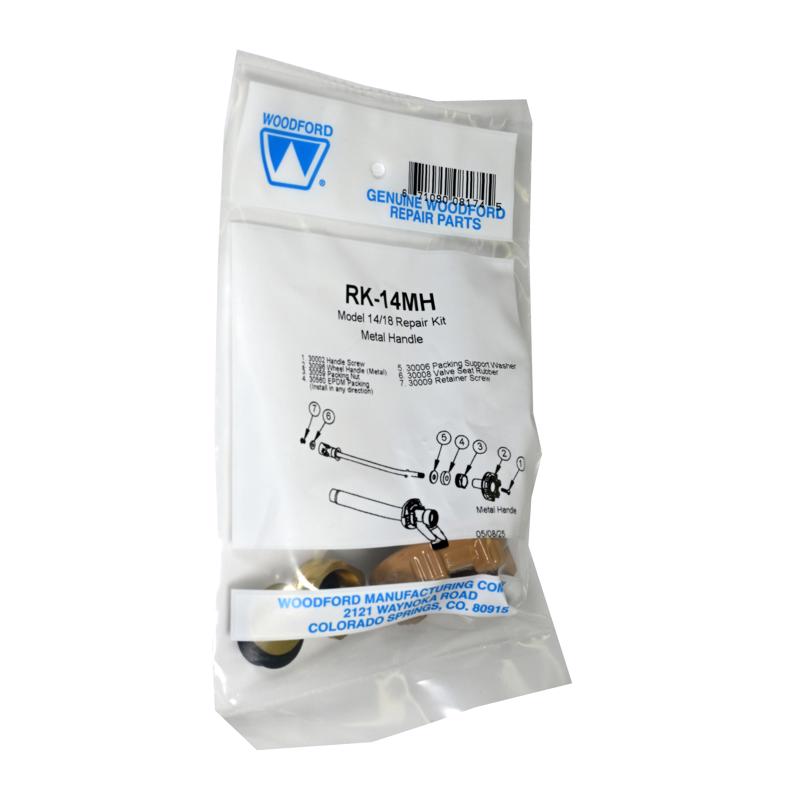 Woodford Model 14 1/2 in. MIP in. Hose Anti-Siphon Brass Frost-Proof Sillcock