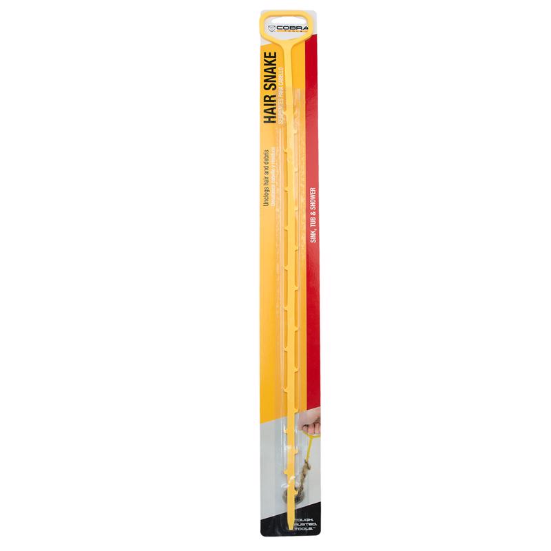 Cobra Hair Snake 1.68 ft. L Drain Opener, Pack of 12