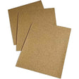 3M 88591NA Sandpaper, 11 in L, 9 in W, Coarse, 60 Grit, Aluminum Oxide Abrasive, Paper Backing, Pack of 25