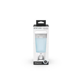 Better Living Clear Choice I Clear White ABS Plastic Lotion/Soap Dispenser