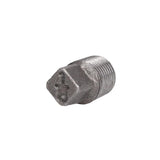 STZ Industries 1/8 in. MIP each Black Malleable Iron Plug