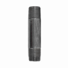 STZ Industries 3/8 in. MIP each X 3/8 in. D MIP Black Steel 3-1/2 in. L Nipple, Pack of 5