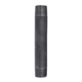 STZ Industries 3/4 in. MIP each X 3/4 in. D MIP Black Steel 7 in. L Nipple