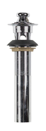 B&K 1-1/4 in. Chrome Brass Lift Plug and Drain