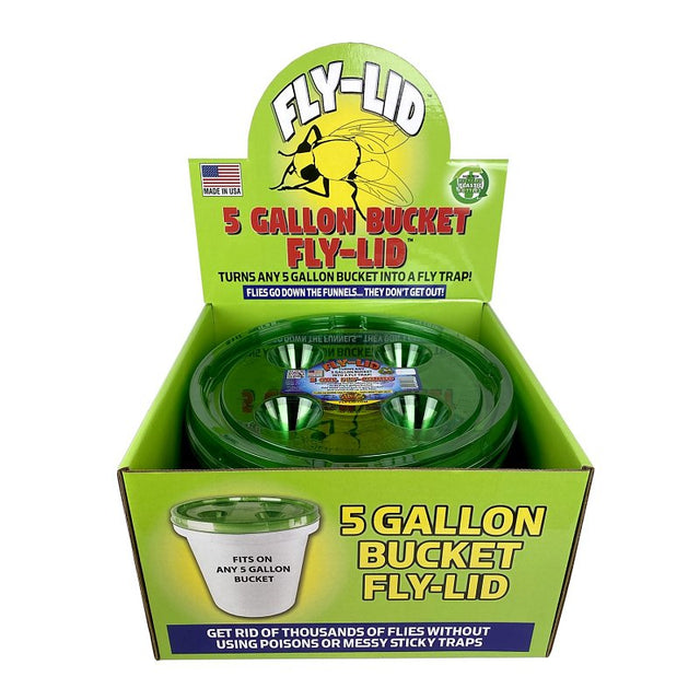 Billy Bob Products FLY LID Fly-Condo 41077 Fly Trap, Pack of 24
