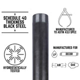 Charlotte Pipe Schedule 40 1 in. MPT X 1/2 in. D FPT PVC Reducing Bushing 1 pk