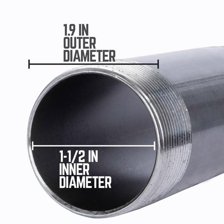Charlotte Pipe Schedule 40 1 in. MPT X 1/2 in. D FPT PVC Reducing Bushing 1 pk