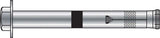 HILLMAN 1/2 in. D X 3-3/4 in. L Steel Hex Head Sleeve Anchors 10 pk