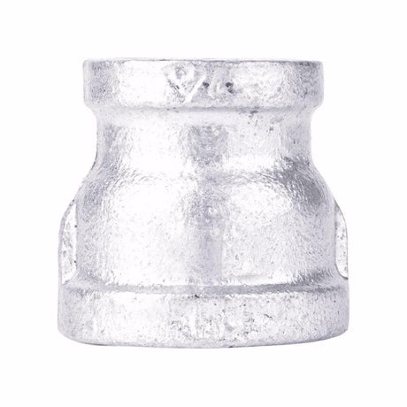 STZ Industries 1/2 in. FIP each X 1/8 in. D FIP Galvanized Malleable Iron Reducing Coupling