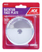 Ace Face Plate 3-3/16 in. Metal 2 pc