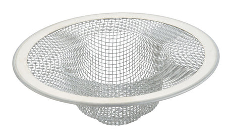 Ace 3-3/8 in. D Chrome White Stainless Steel Mesh Strainer