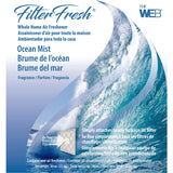 Web FilterFresh Ocean Mist Scent Air Freshener 0.8 oz Gel