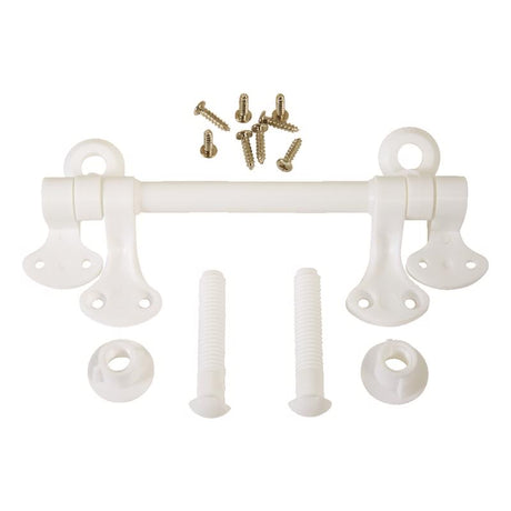 Kohler Brevia Slow Close Round White Plastic Toilet Seat