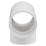 Charlotte Pipe Schedule 40 2 in. Slip X 2 in. D Slip PVC Tee 1 pk