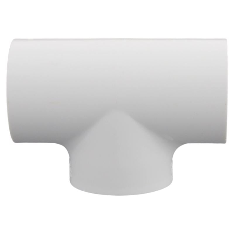 Charlotte Pipe Schedule 40 2 in. Slip X 2 in. D Slip PVC Tee 1 pk