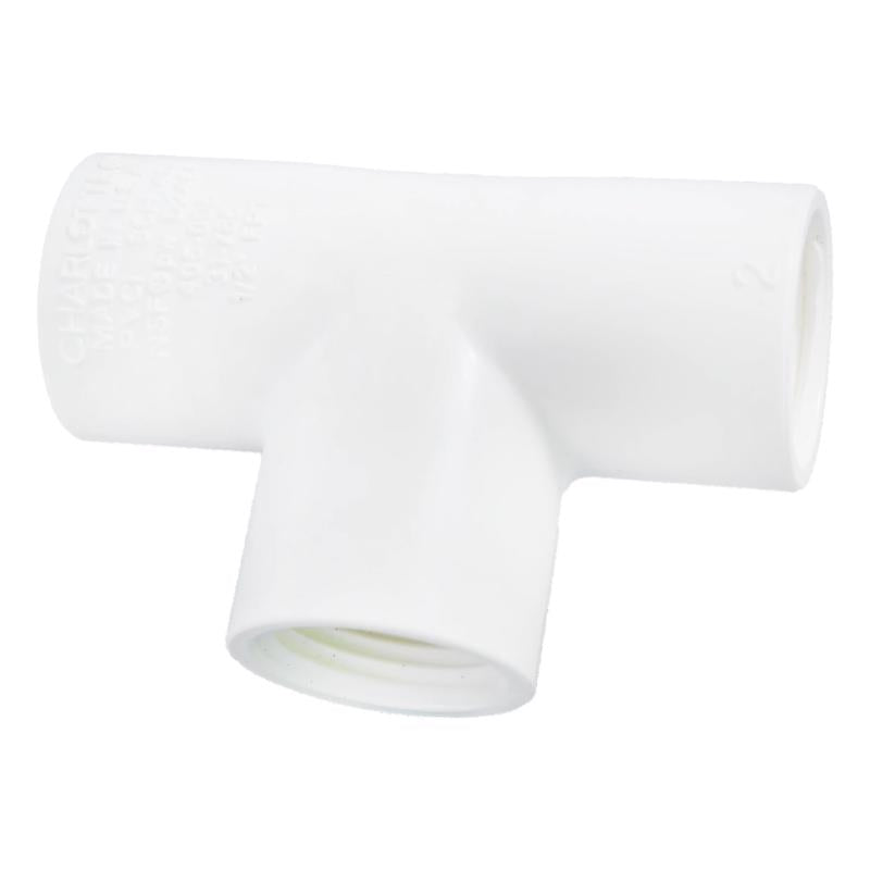 Charlotte Pipe Schedule 40 2-1/2 in. Slip X 2-1/2 in. D Slip PVC Elbow 1 pk
