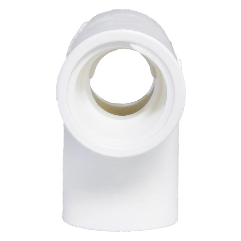 Charlotte Pipe Schedule 40 2-1/2 in. Slip X 2-1/2 in. D Slip PVC Elbow 1 pk